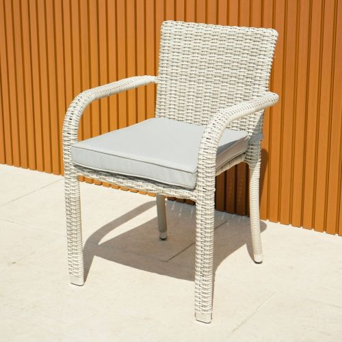 New Hamilton Stacking Chair with Seat Cushion
