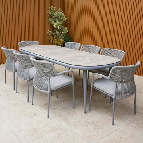 Kells 8 Seater Rectangular Table Set