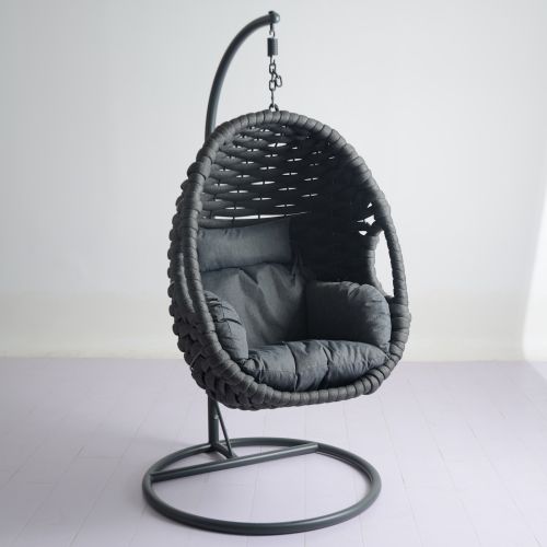 Aranweave Single Hanging Chair in Grey