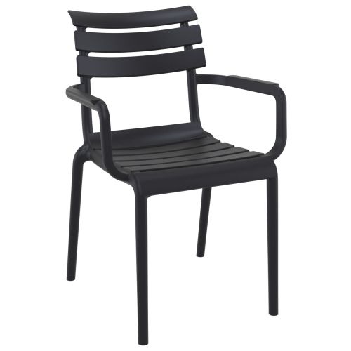 Paris Armchair Outdoor Garden Seat - Black