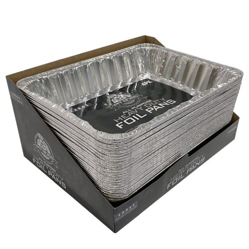 Pit Boss Foil Pans - All Purpose - Large (4 Pack)
