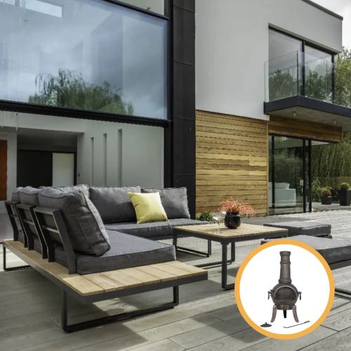 Hartman Singapore Corner Platform Garden Furniture Set