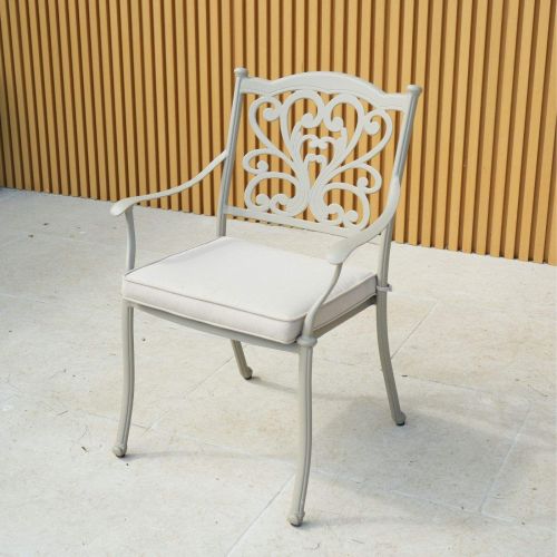 Hampshire Cast Aluminium Chair - Sahara