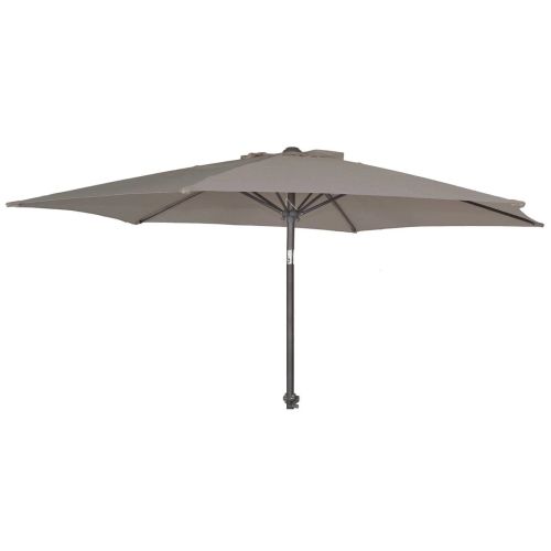 Alexander Rose Portofino 2.4m Tilting Parasol in Grey with 11kg Granite Base