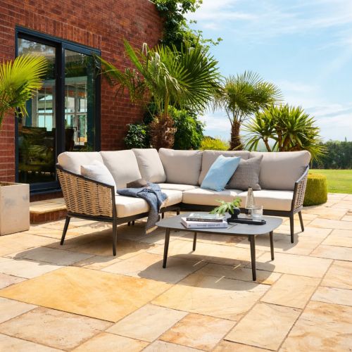 Alexander Rose Pavilion Corner Lounge Set with Coffee Table