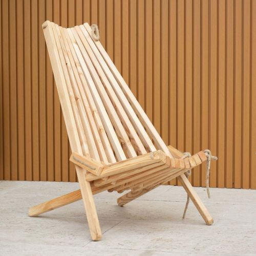 Ecofurn EcoChair Larch Chair - Natural