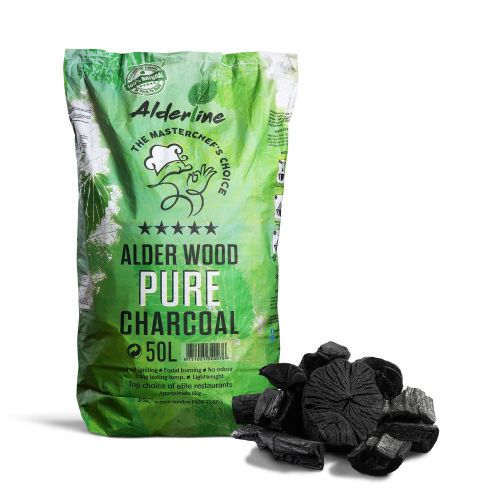 Alder Wood Pure Charcoal 50L