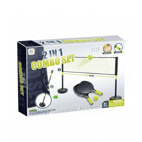2 in 1 Combo Garden Sports Set (Pickle Ball & Swing Ball)