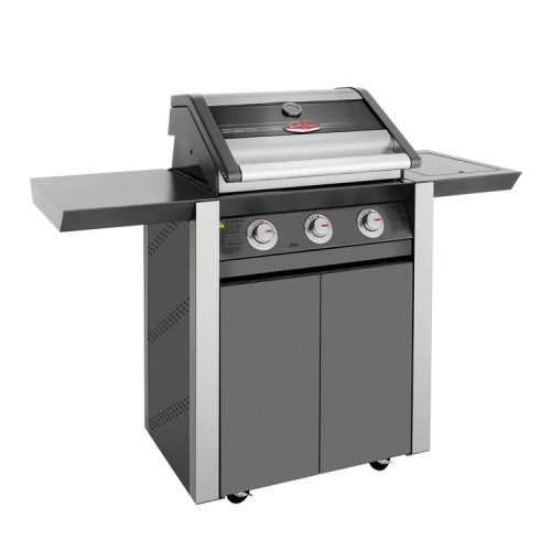 Beefeater 1600E Series - 3 Burner BBQ with Side Burner Trolley