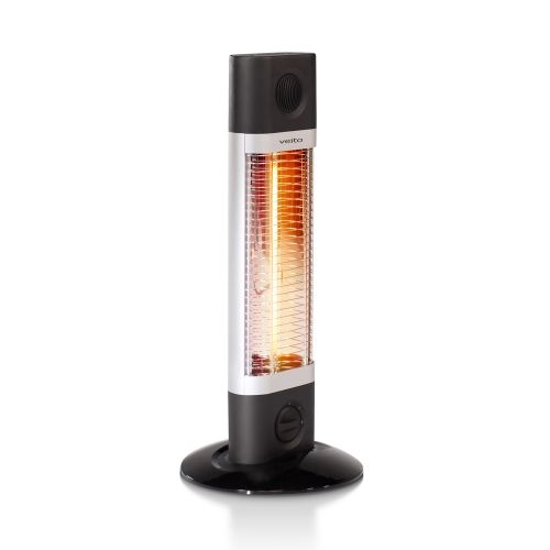 Veito LT Carbon Infrared Free Standing Indoor Heater - Black