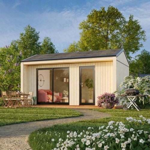Rebekka 13.6m2 Garden Office / Nordic Tiny House