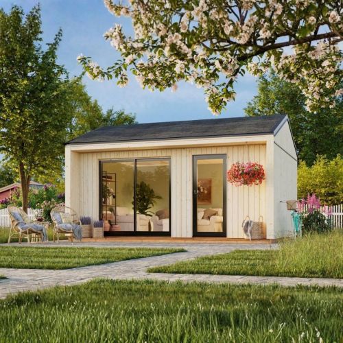 Rebekka 19.4 m2 Garden Office / Nordic Tiny House