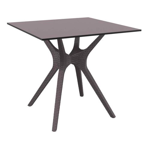 Ibiza 80 Commercial Table - Brown