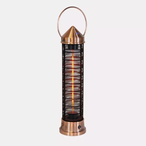 Kalos Copper 1800W Electric Lantern Heater - 84cm