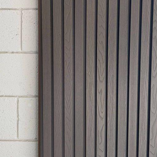 Duro-Clad Composite Cladding - Chocolate Brown (21.6cm x 2.8cm x 220cm)
