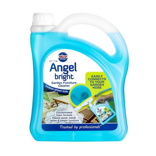 Nilco Angel Bright Foam Gun Garden Furniture Cleaner 5L