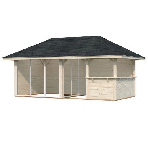 Nuala 16.6m Gazebo (323cm x 588cm x 300cm) - Set 5