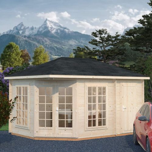 Cara 11m Pavilion with Roof Shingles