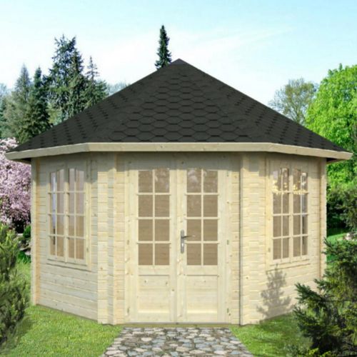 Hanna 14.1m Pavilion with Shingles