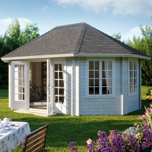 Hanna 20.3m Pavillion with Shingles 