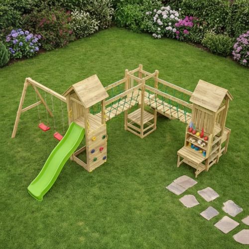 Little Glen Maxi Funny Optimizer Activity Set with Green Slide