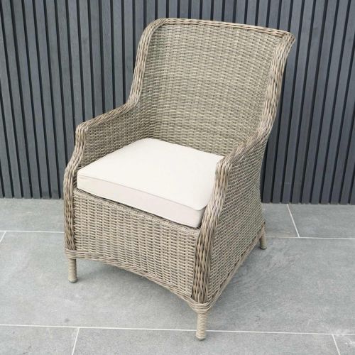 Outdoor Living Seat Cushion 50 x 45cm - Taupe