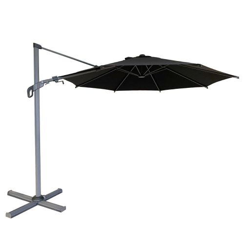 Solora Round Cantilever Parasol 3m with Cross Base Range