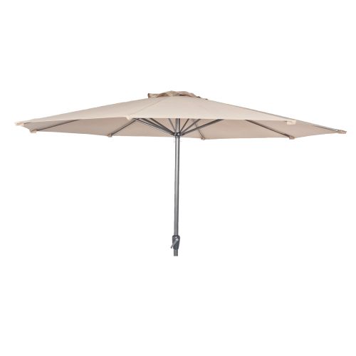 Alexander Rose 3.0m Round Aluminium Tilting Parasol Crank in Ecru