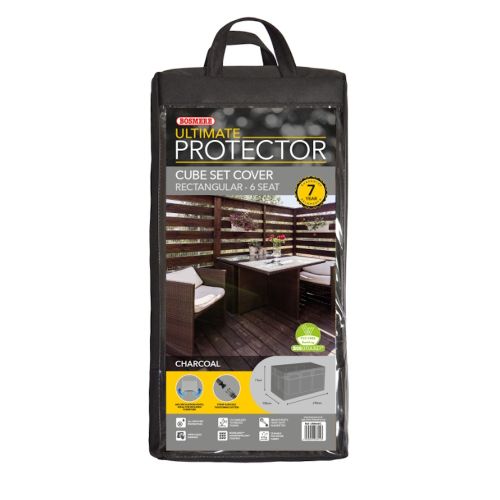 Bosmere - Ultimate Protector Rectangular Cube Set Cover - 6 Seat