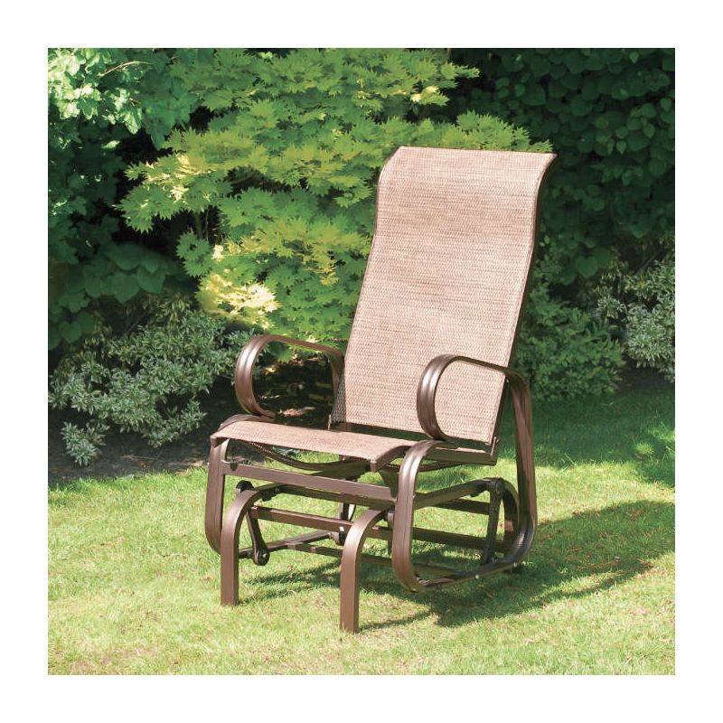 Metal frame glider clearance rocker