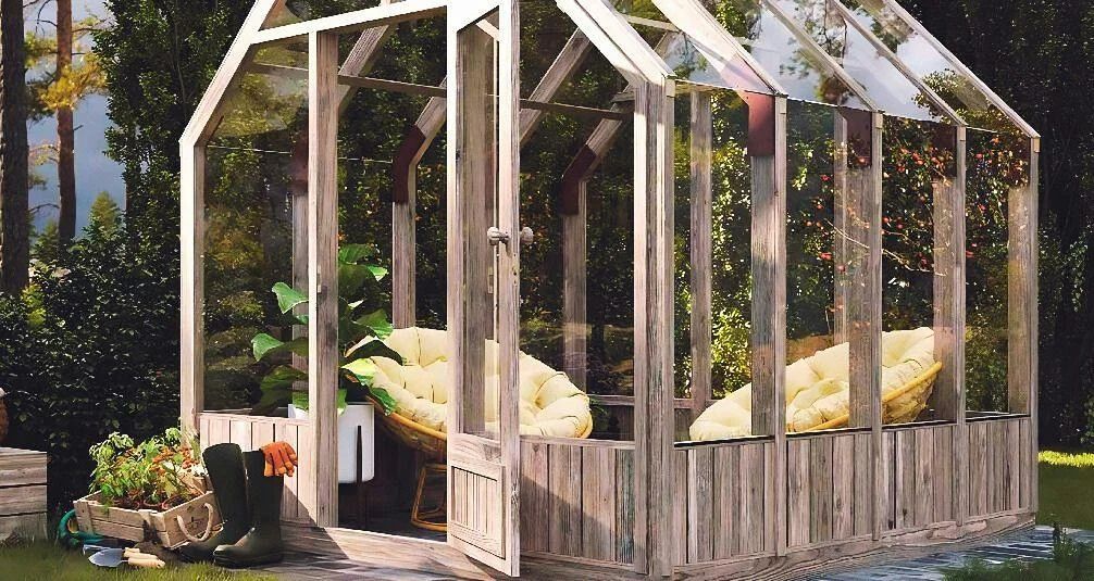 Wooden Heritage Greenhouse