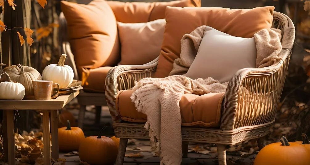 Comfortable Rattan Lounging Chair