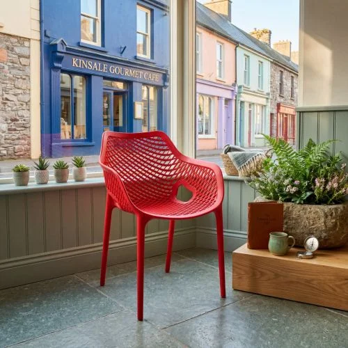 Air Chair XL Commercial Outdoor Furniture - Red