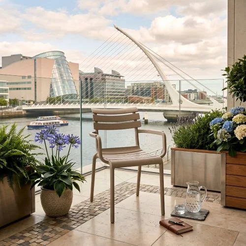Paris Armchair in Taupe