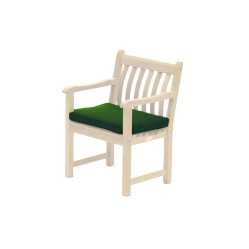 Alexander Rose Olefin Armchair Cushion Green - Cushion Only