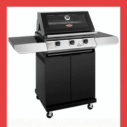 BeefEater 1200E 3 Burner Gas BBQ with Trolley