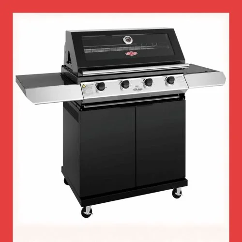 BeefEater 1200E 4 Burner Gas BBQ with Trolley