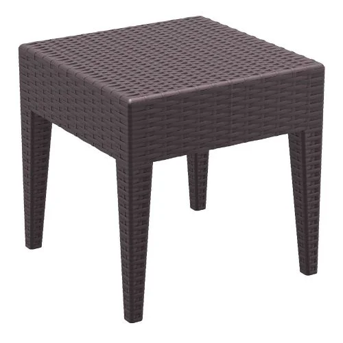 Miami Lounge Outdoor Side Table - Brown