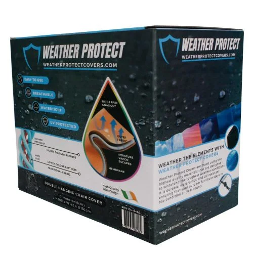 Weather Protect Double Hanging Chair Cover (200cm x 130cm)