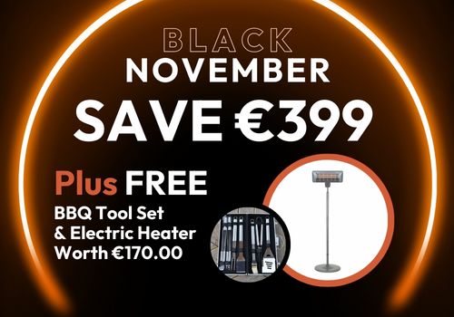 Free Electric Heater with Gas BBQs Black Friday Offers