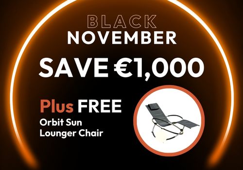 Free Sun Lounger and huge savings black Friday November Sale