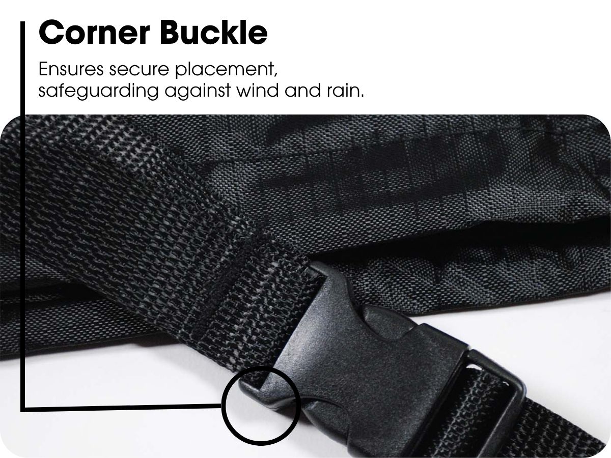 Weather Protect Cover - Corner Buckle