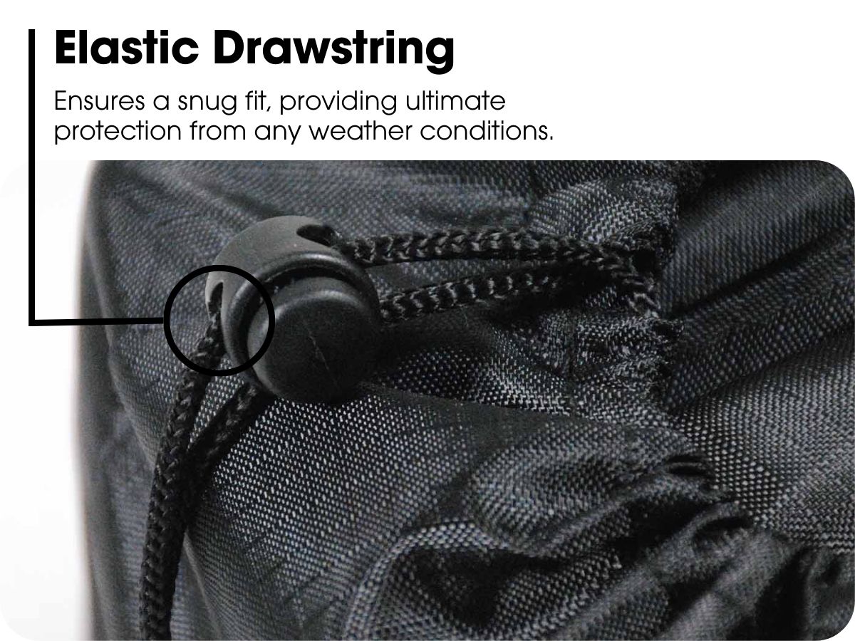 Weather Protect Cover - Elastic Drawstring